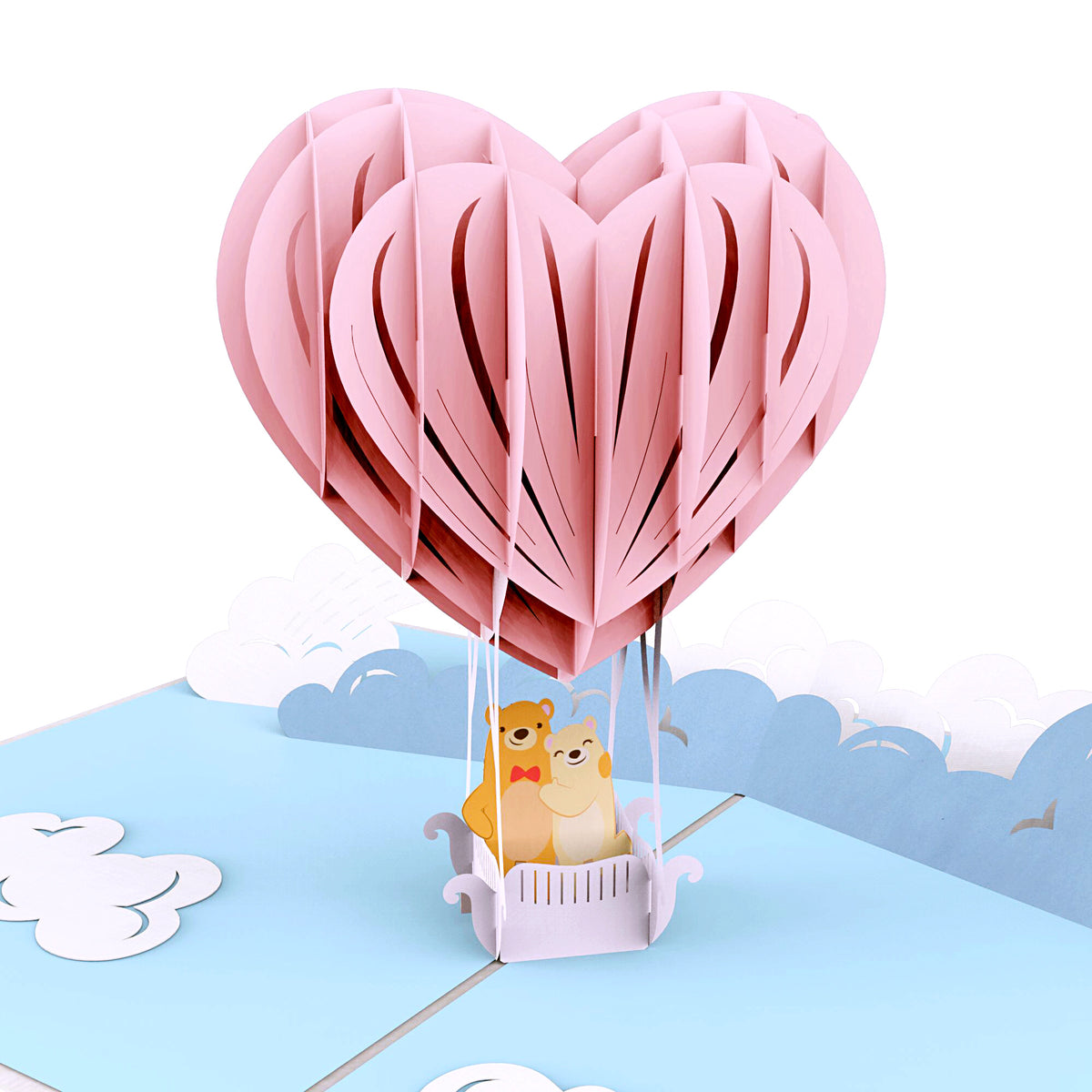 Biglietto pop-up Balloon - 7 Nodi