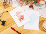 Otter Half Pop Up Card